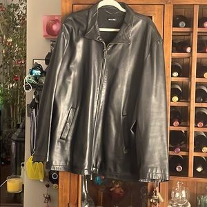 Made in Italy very soft men’s leather jacket